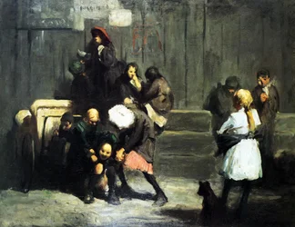 Straatkinderen, 1906